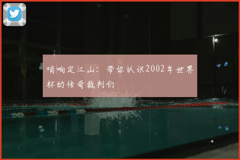 哨响定江山：带你认识2002年世界杯的传奇裁判们